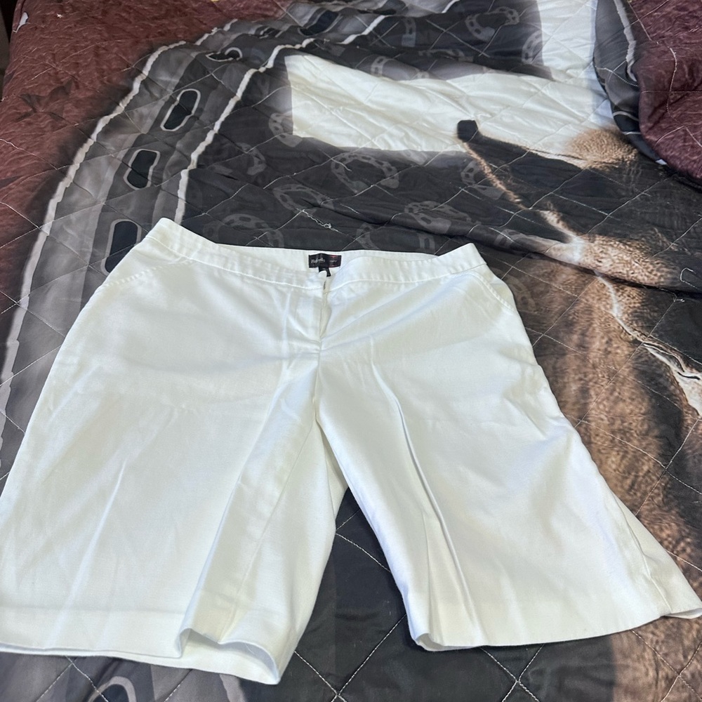 Rafaella Curvy White Pants